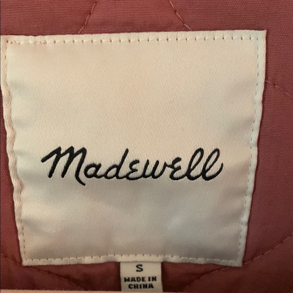 Madewell Quilted Liner Jacket Size Small NWOT - Picture 4 of 12